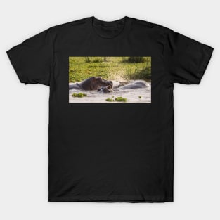 Hippos of Lake Manyara #4 T-Shirt